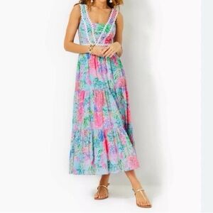 NWT Lilly Pulitzer Cay To My Heart Pollie Dress
